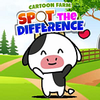 Cartoon Farm Spot The Difference