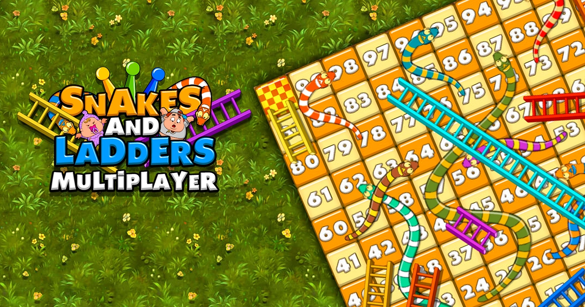 Snake and Ladders Multiplayer Free online games on