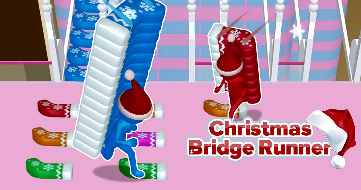 Christmas Bridge Runner - Free online games on Bgames.com!