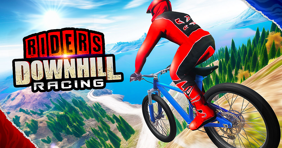 Riders Downhill Racing - Free Online Games On Bgames.com!