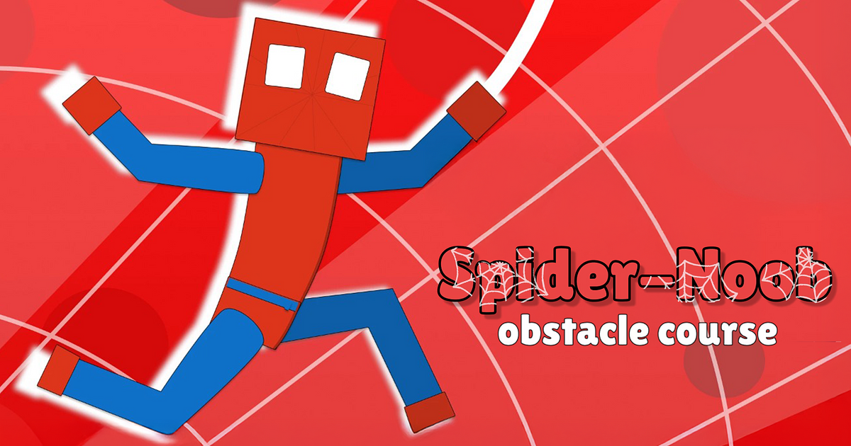 Spider Noob Obstacle Course - Free online games on Bgames.com!