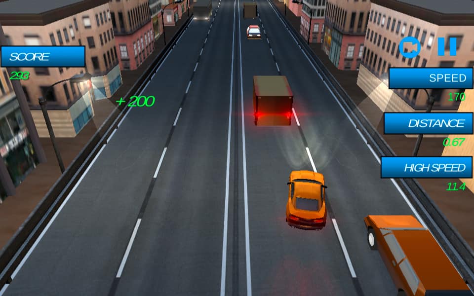 Highway Traffic Racing - Free Online Games | bgames.com