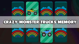 Crazy Monster Trucks Pairs