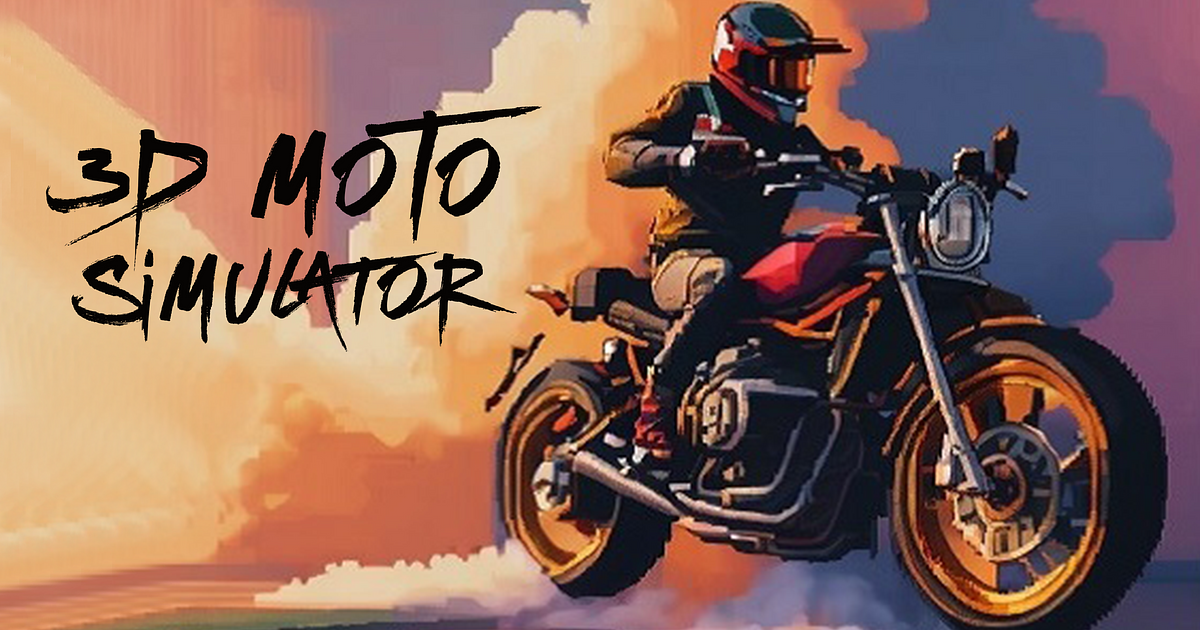 Motorbike Simulator 3D 2020 Children 