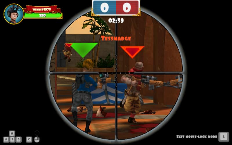 Sniper Clash D Free Online Games Bgames Com