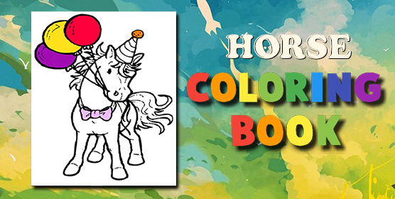 Download Horse Coloring Book Free Online Games Bgames Com