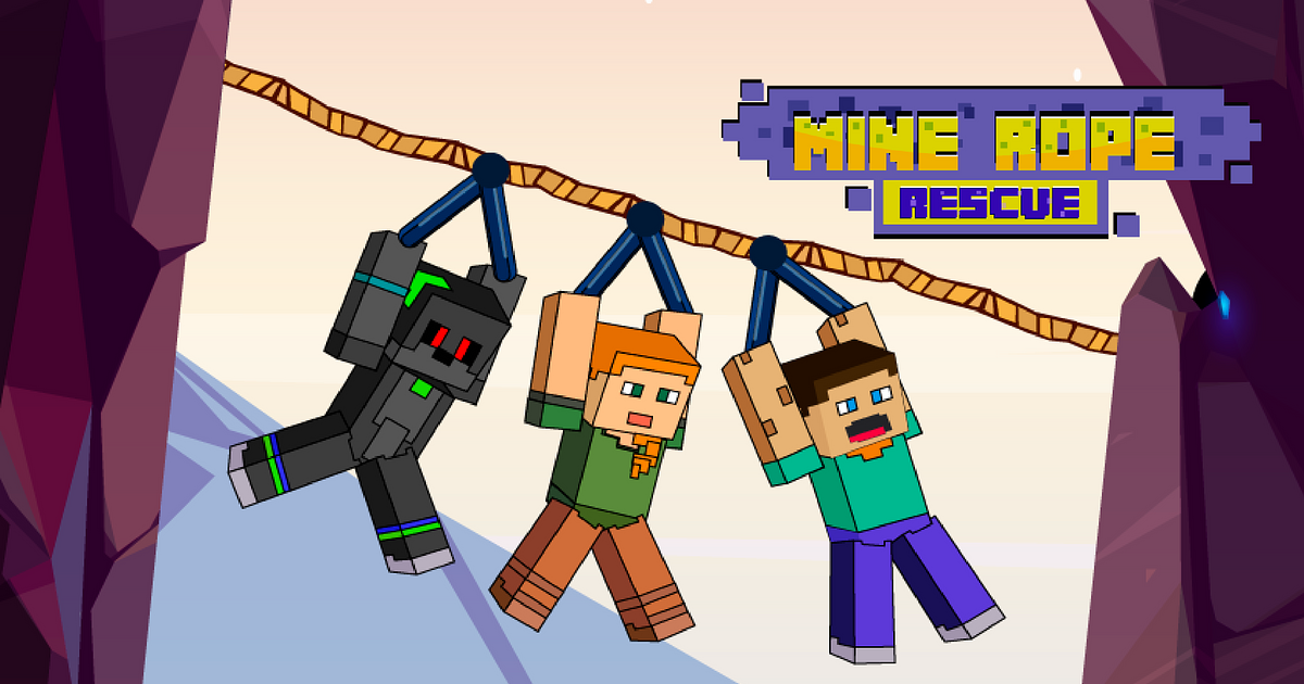 Mine Rope Rescue Mine Rope Rescue - Free online games on Bgames.com!
