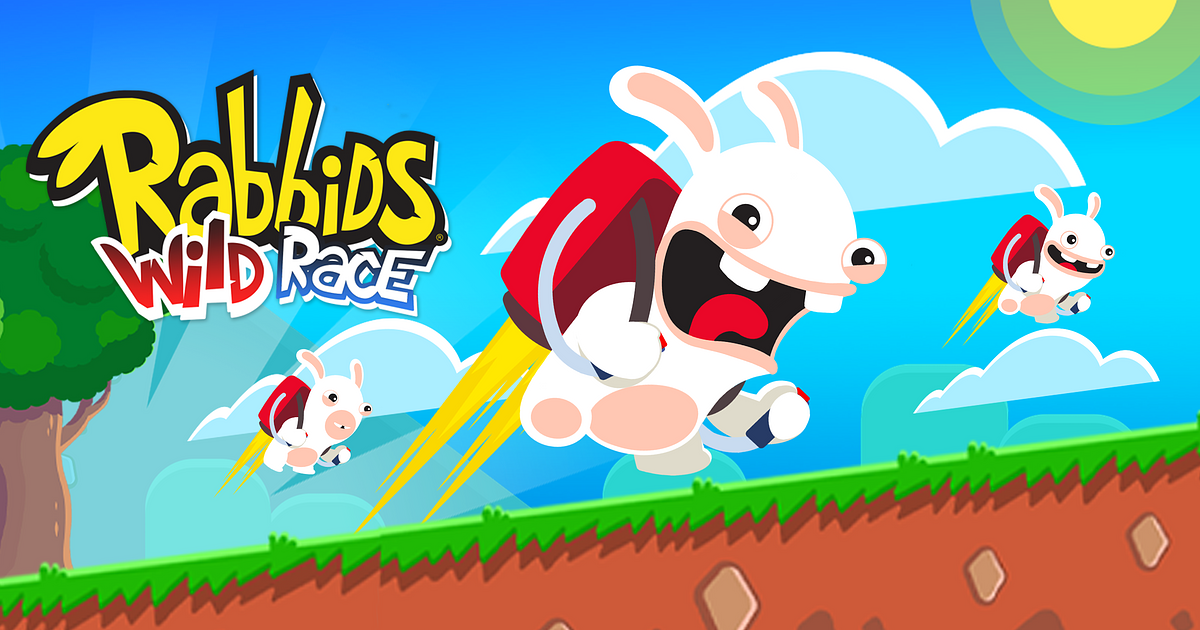 Rabbids Wild Race - Free Online Games On Bgames.com!