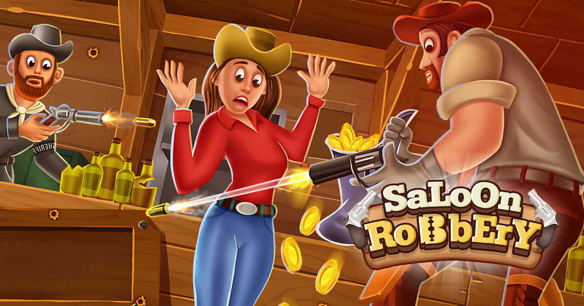 Saloon Robbery - Free Online Games On Bgames.com!