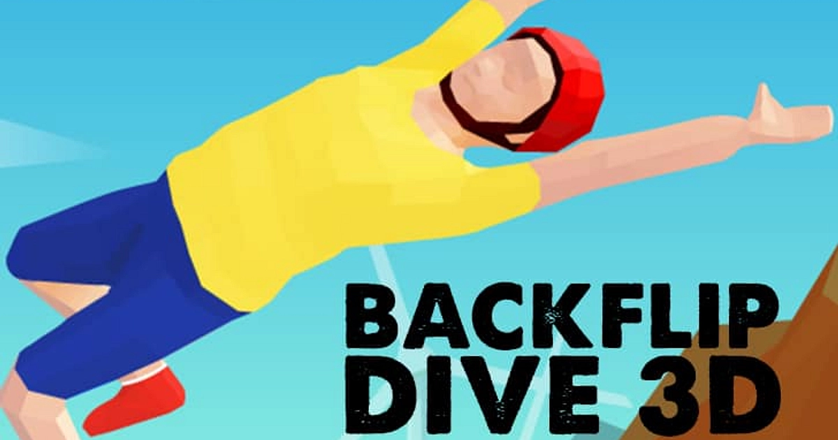 Backflip Dive 3D Free online games on