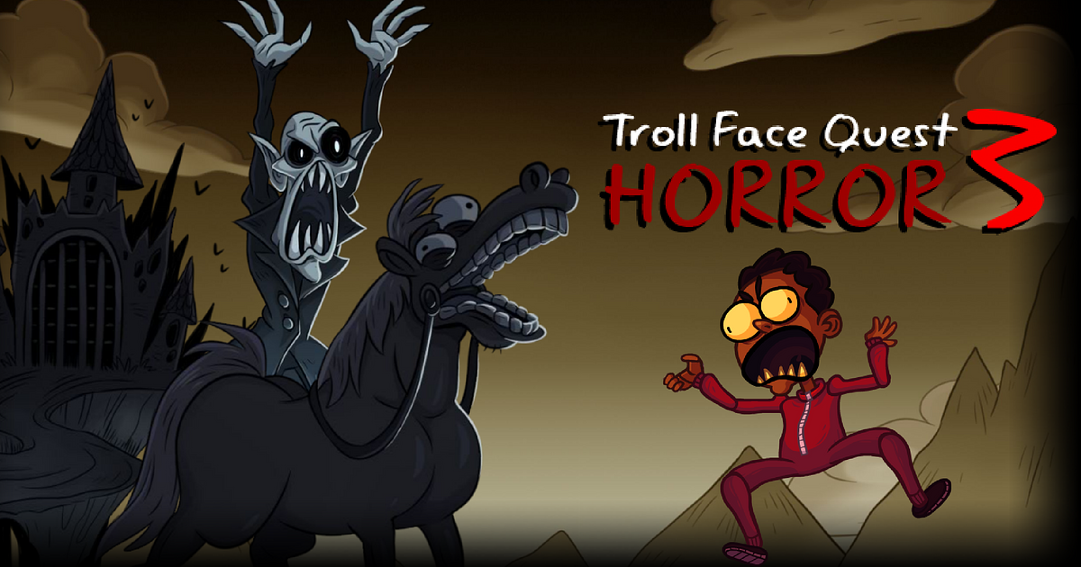 Trollface quest 3. Troll Quest Horror. Troll face Quest Horror.