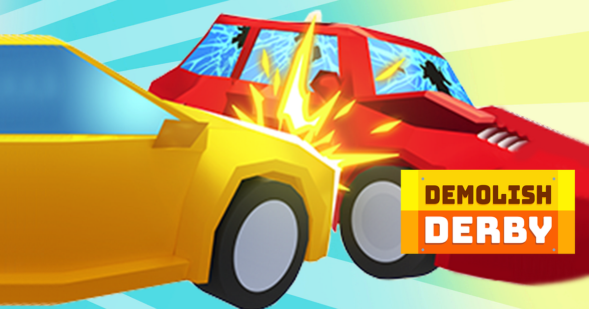 Demolish Derby - Free Online Games On Bgames.com!