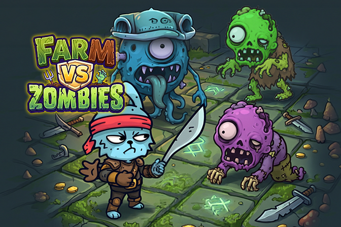 Farm vs Zombies