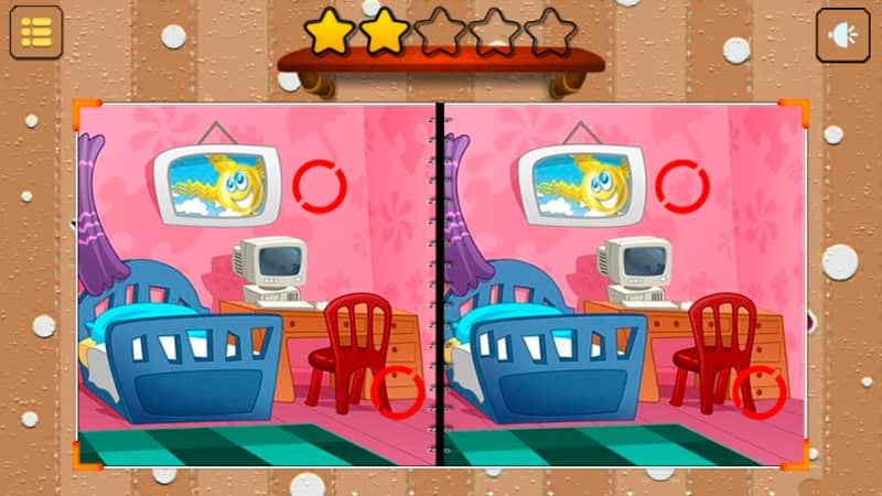 Kids Room Spot The Difference - Free Online Games | bgames.com