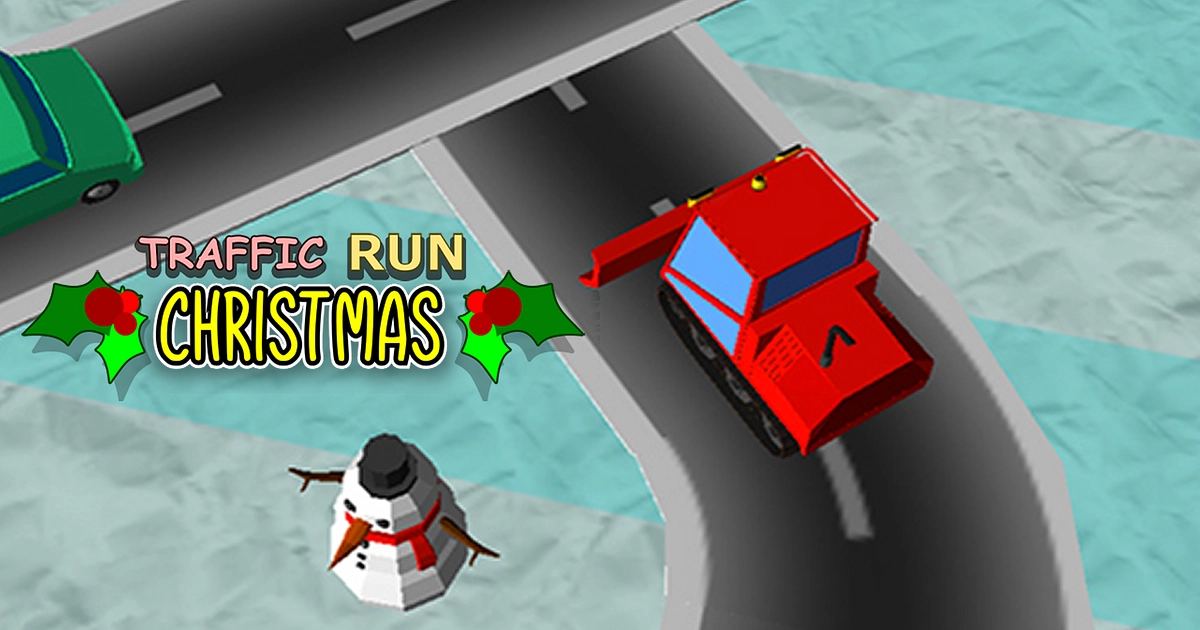 Traffic Run Christmas Free online games on
