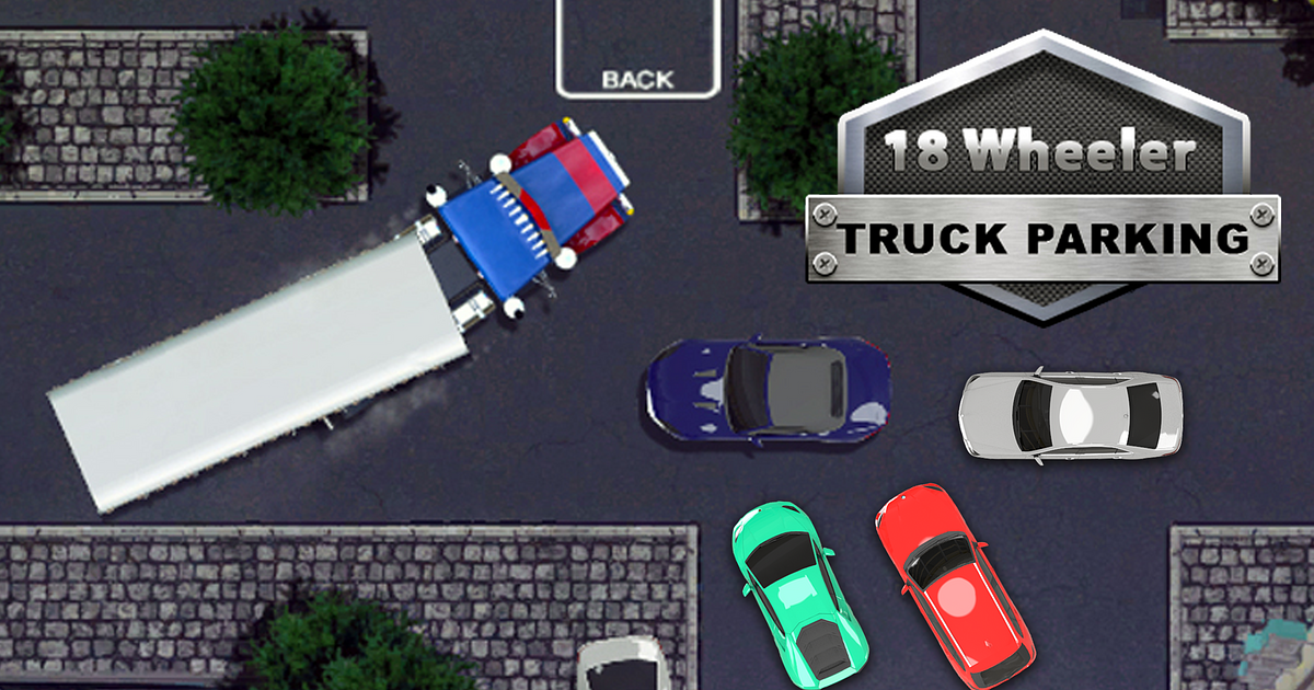 18-Wheeler Truck Parking - Free Online Games On Bgames.com!