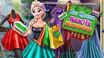 Ice Queen Reallife Shopping