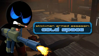 Stickman Armed Assassin Cold Space