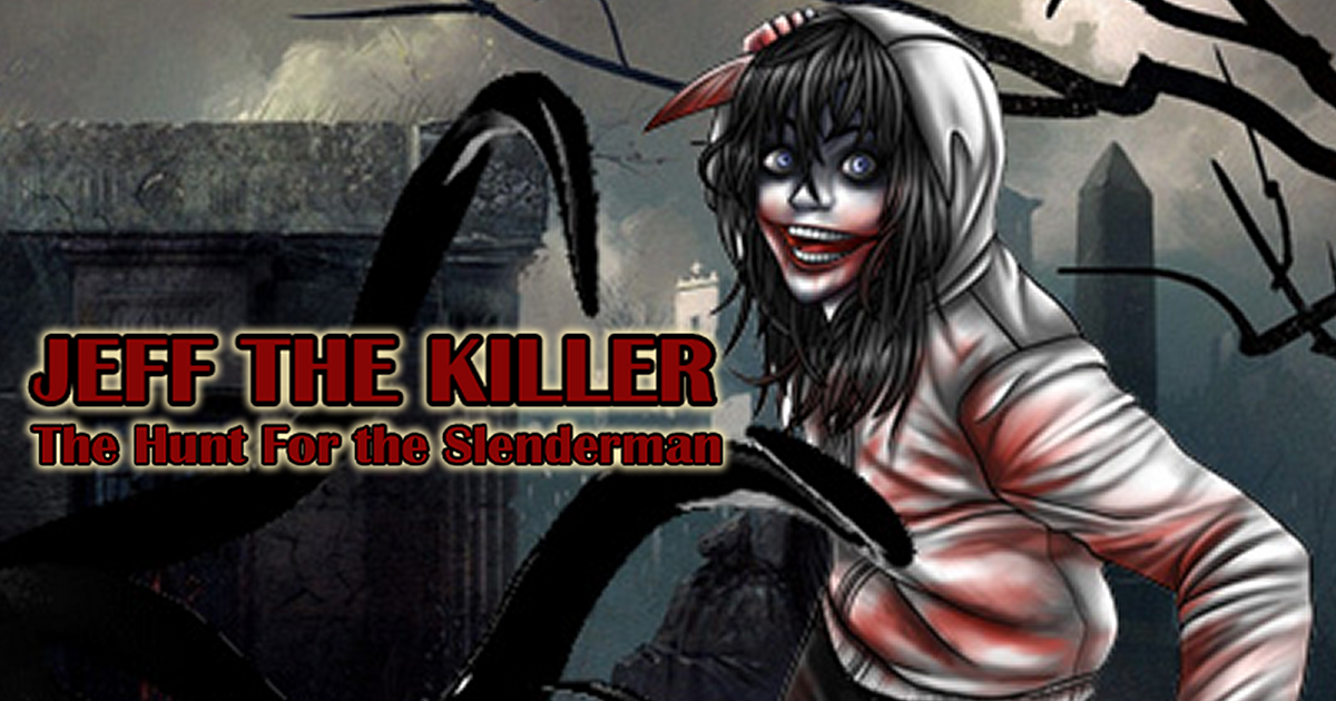 jeff the killer and slenderman fighting