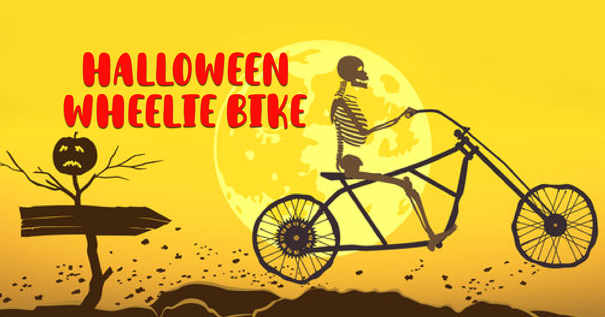 Halloween Wheelie Bike Free online games on