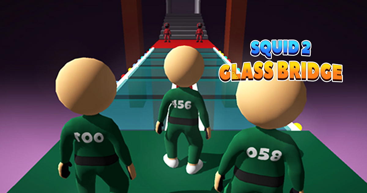 Squid 2 Glass Bridge - Free Online Games On Bgames.com!