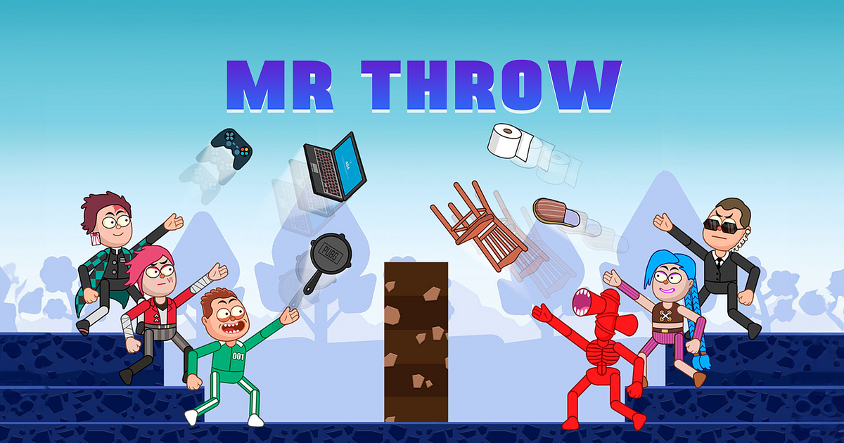 Mr Throw - Free online games on Bgames.com!
