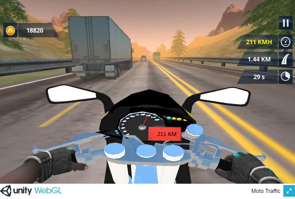 Moto Traffic - Free Online Games | Bgames.com