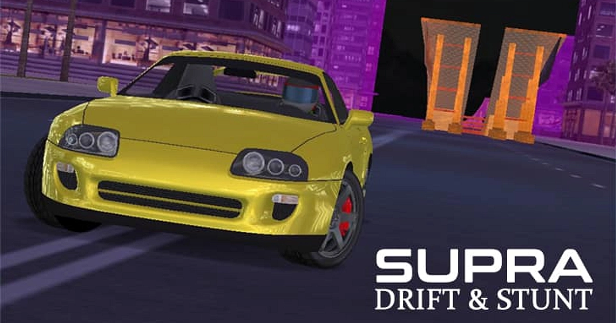 Supra Drift 2,Free Drifting Game online,Car driving simulation games to  play for PC Mac,no download