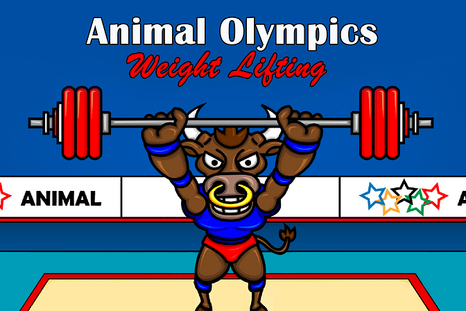 Animal Olympics - Weight Lifting