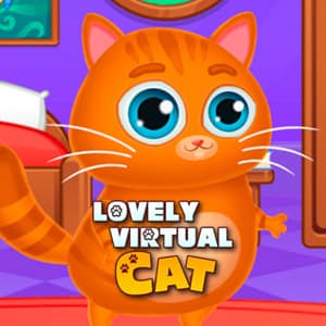 Lovely Virtual Cat - Free Online Games | bgames.com