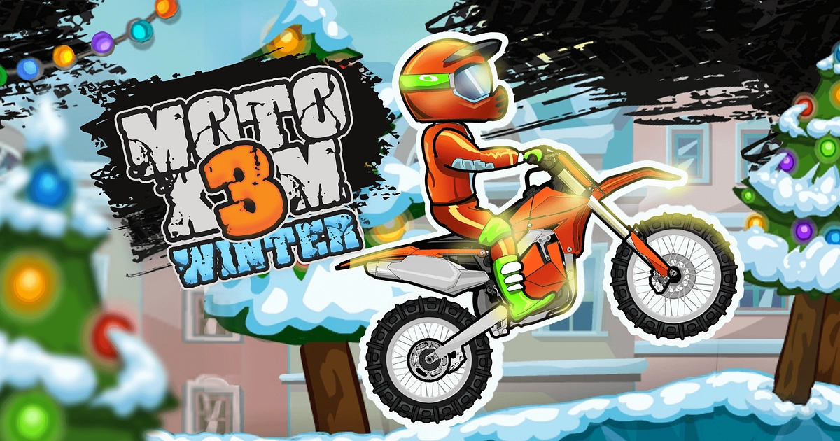 Moto X3M 4 Winter: Jogar grátis online no Reludi