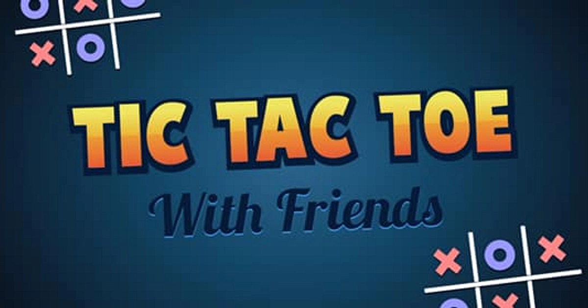 Tic Tac Toe Online - 100% Free! No Download! No Ads!